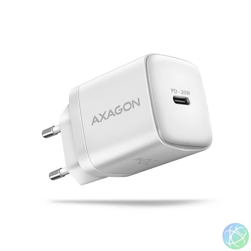 AXAGON ACU-PD20W PD3.0 & QC4+ Wall Charger 20W White töltő