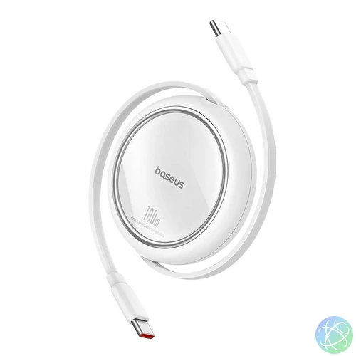 Baseus Free2Pull Retractable USB-C Cable 100W White kábel