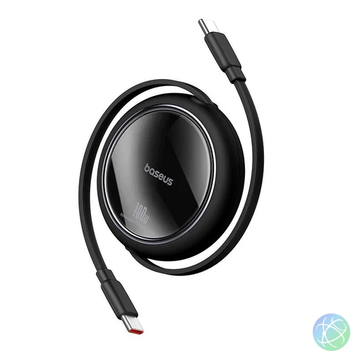 Baseus Free2Pull Retractable USB-C Cable 100W Black kábel