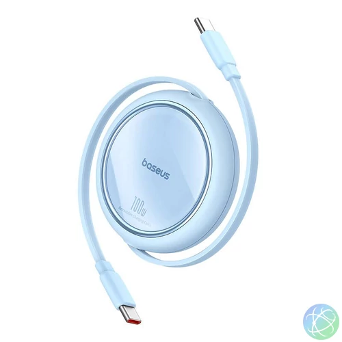 Baseus Free2Pull Retractable USB-C Cable 100W Blue kábel