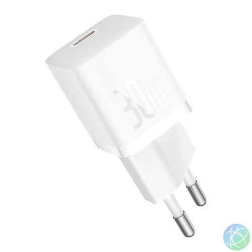 Baseus GaN5 Mini USB-C Charger White töltő
