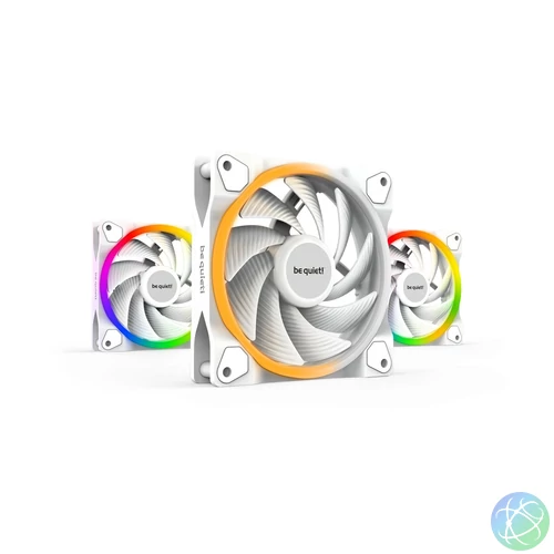 Be quiet! LIGHT WINGS White 120mm PWM high-speed Triple-Pack