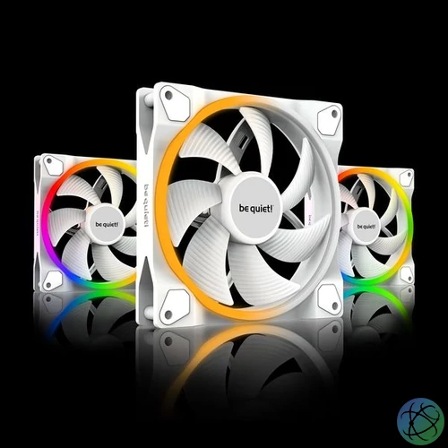 Be quiet! LIGHT WINGS White 140mm PWM Triple Pack