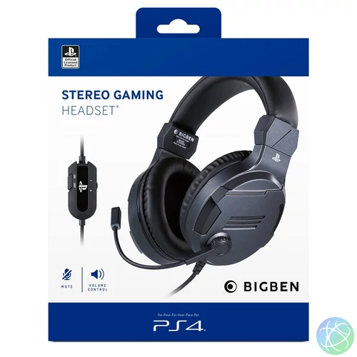 Bigben Interactive Stereo Gaming Headset V3 Titan (PS4)
