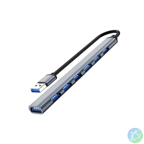 BlackBird USB 3.0 USB  7 port hub extra slim Grey usb hub