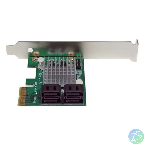 BlackBird BH1299 PCI-E Bővítőkártya 4x SATA