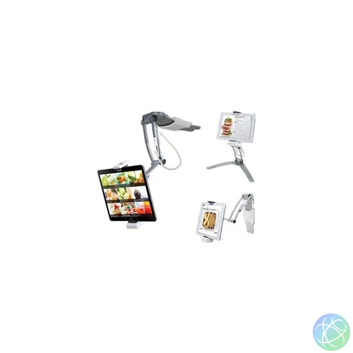 BlackBird 2in1 Tablet és Okostelefon tartó 5"-12,9" White
