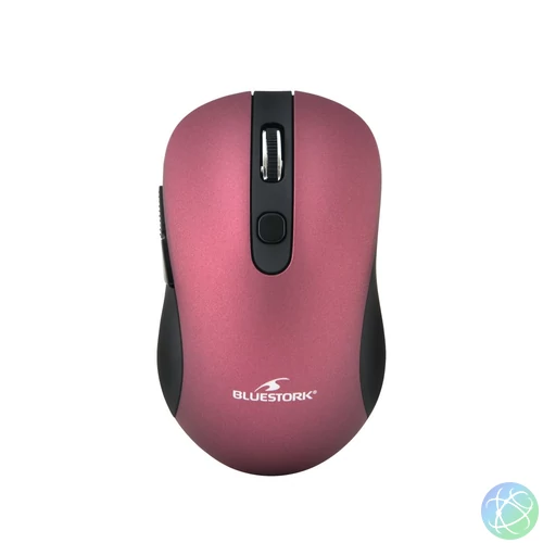 Bluestork Office 60 Wireless Mouse Purple egér