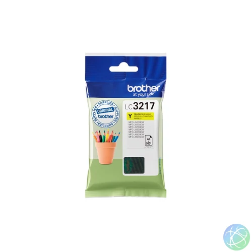 Brother LC3217Y Yellow tintapatron