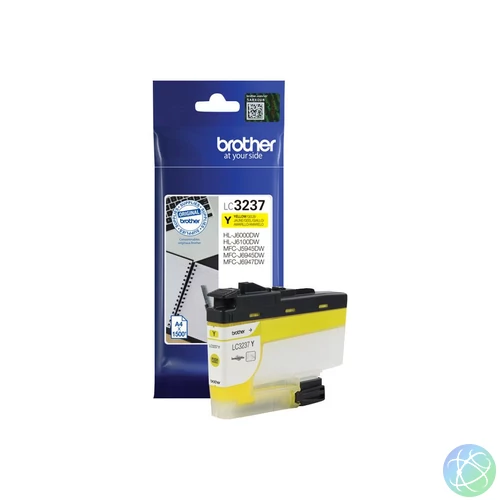 Brother LC3237Y Yellow tintapatron