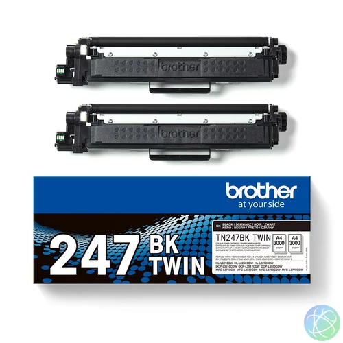 Brother TN247BKTWIN Black toner