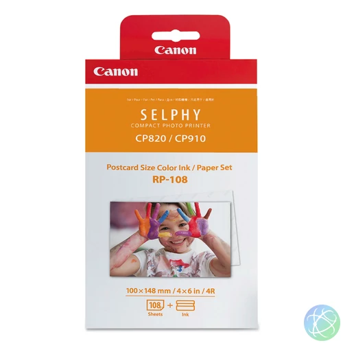 Canon RP-108 High-Capacity Color Ink/Paper Set patron