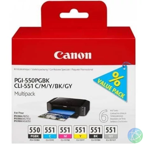 Canon PGI-550/CLI-551 Multipack tintapatron