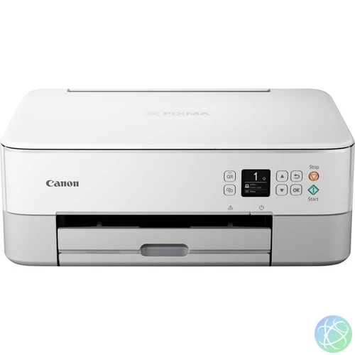 Canon TS5351 PIXMA wireless tintasugaras nyomtató/másoló/síkágyas scanner White multifunkciós nyomtató