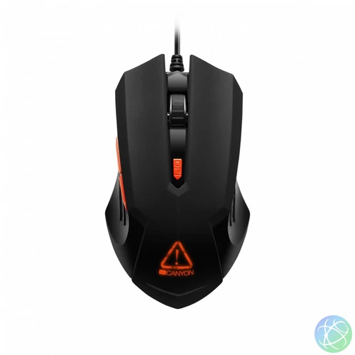 Canyon CND-SGM01RGB Star Raider Gaming mouse Black egér