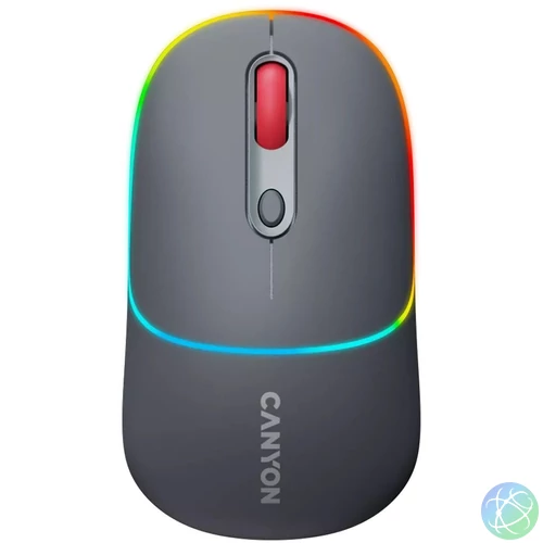 Canyon CNS-CMSW22DG Wireless Bluetooth Mouse Dark Grey egér