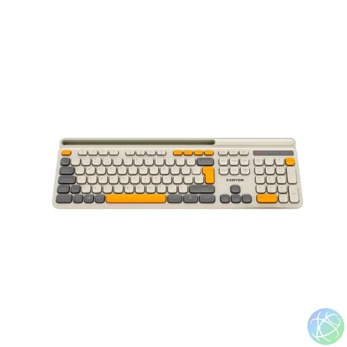 Canyon CNS-HKBW03BG-HU Wireless Keyboard Beige HU billentyűzet