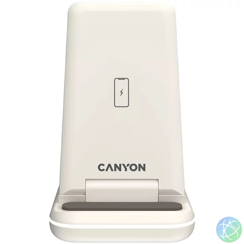 Canyon CNS-WCS304CL Wireless Charging Station Cosmic Latte töltő