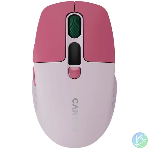 Canyon CNS-CMSW26P Wireless Bluetooth Mouse Pink egér