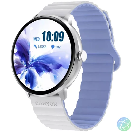 Canyon Jacky SW-69 Smart Watch White/Blue okosóra