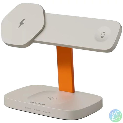 Canyon Hexagon 310 Wireless Charger LightGrey/Orange töltő