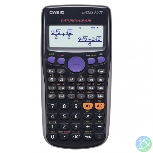 Casio FX-82ES Plus Tudományos számológép Black