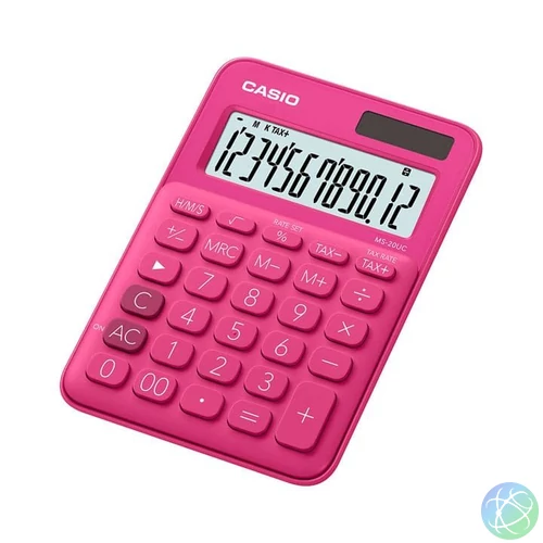 Casio MS-20UC-RD Asztali számológép Red