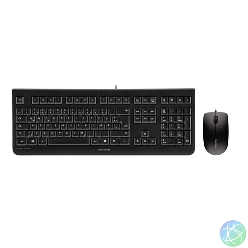 Cherry DC 2000 billentyűzet + egér Black HU