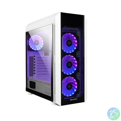 Chieftec Scorpion 3 Window White Edition gépház