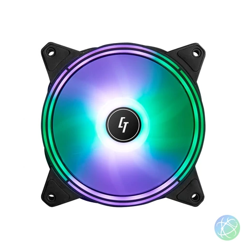 Chieftec NF-1225RGB 12cm ARGB LED Black