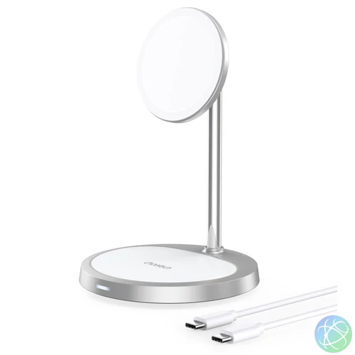 Choetech  T575-F Magnetic Wireless Charger Silver töltő