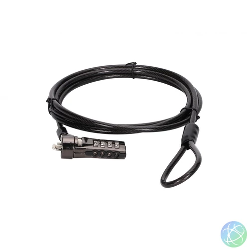 Conceptronic  CUSTODIO01BS Combination Laptop Lock 1,8m Black