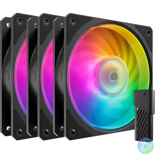 Cooler Master Mobius 120P ARGB (3Pack) Black