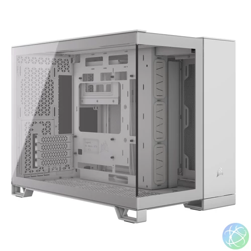 Corsair 2500X Tempered Glass White gépház