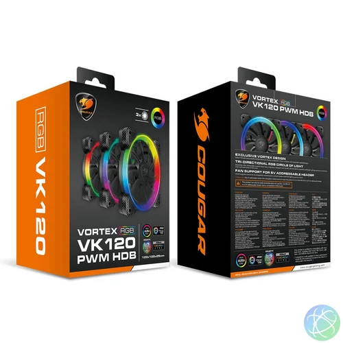 Cougar Vortex VK120 RGB (3 Pack)