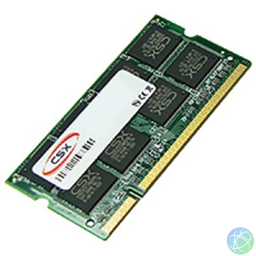 CSX 4GB DDR3 1066MHz SODIMM notebook memória