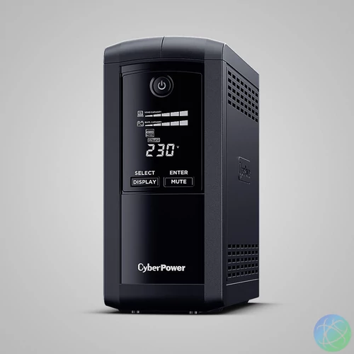 CyberPower VP700EILCD Backup LCD 700VA UPS szünetmentes tápegység