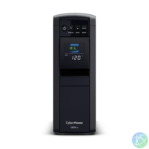CyberPower CP1350EPFCLCD Backup LCD 1350VA UPS szünetmentes tápegység