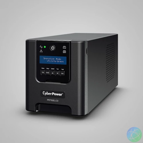 CyberPower PR750ELCD Smart App LCD 750VA UPS szünetmentes tápegység