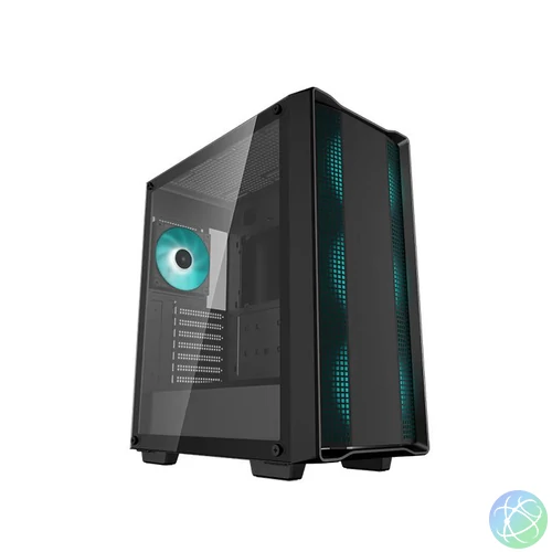 DeepCool CC560 V2 Tempered Glass Black gépház