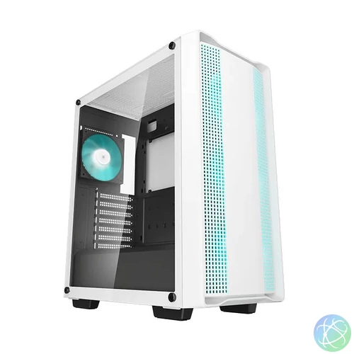 DeepCool CC560 WH V2 Tempered Glass White gépház