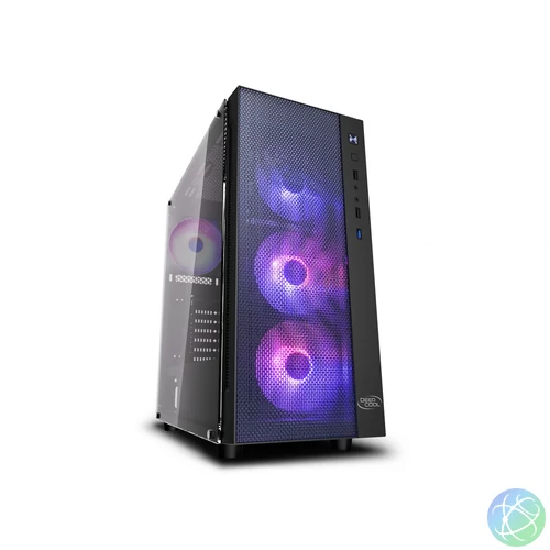 DeepCool Matrexx 55 Mesh Add-RGB 4F Black gépház