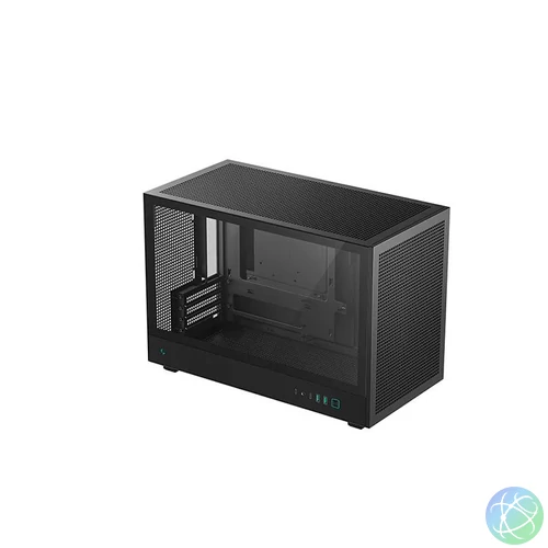DeepCool CH260 Tempered Glass Black gépház
