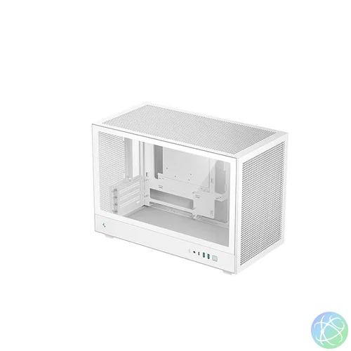 DeepCool CH260 WH Tempered Glass White gépház
