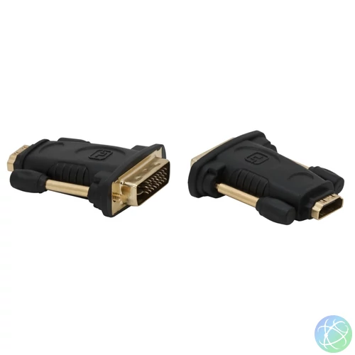 Delight DVI-I (Dual Link) (24+1) - HDMI Adapter  Black speciális átalakító