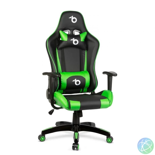Delight Bemada BMD1106GR Gaming Chair Black/Green gaming szék