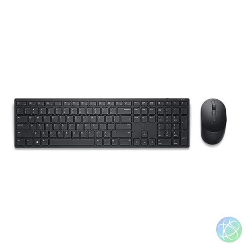 Dell KM5221W Pro Wireless Keyboard and Mouse Black HU billentyűzet