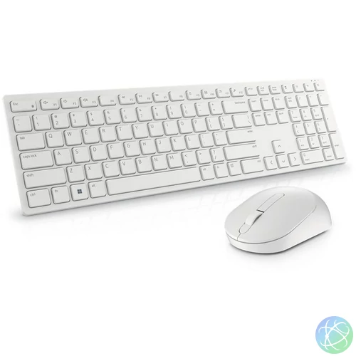 Dell KM5221W Pro Wireless Keyboard and Mouse White HU billentyűzet