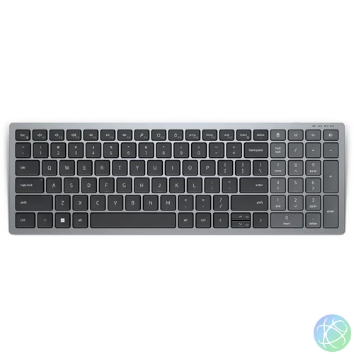 Dell KB740 Compact Multi-Device Wireless Keyboard Titan Gray HU billentyűzet