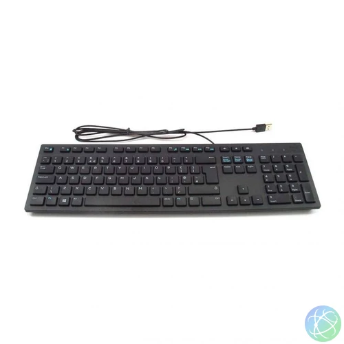 Dell KB216 Qwerty USB Keyboard Black UK billentyűzet